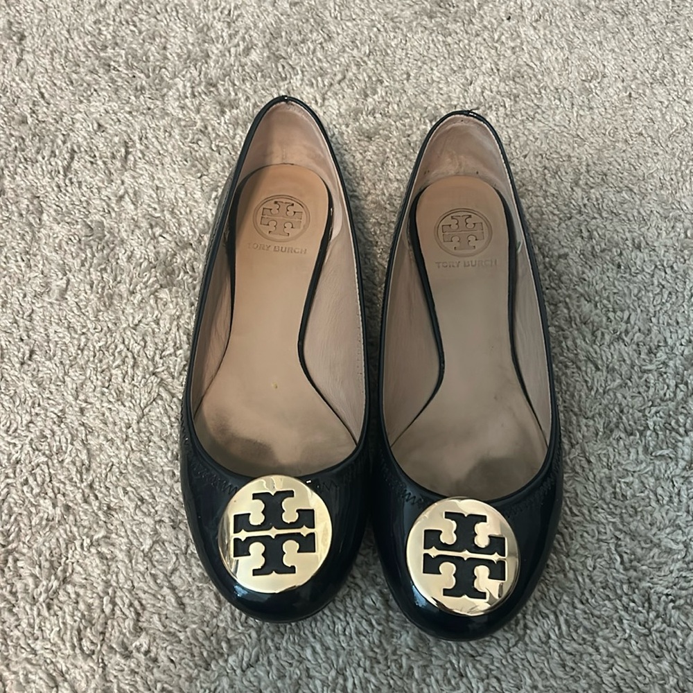 Navy Tory Burch flats size 7.5